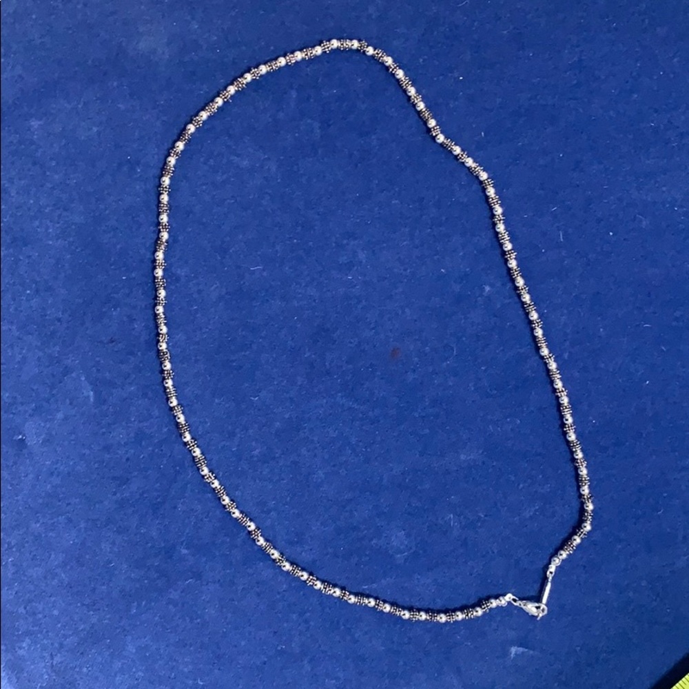 Silver necklace